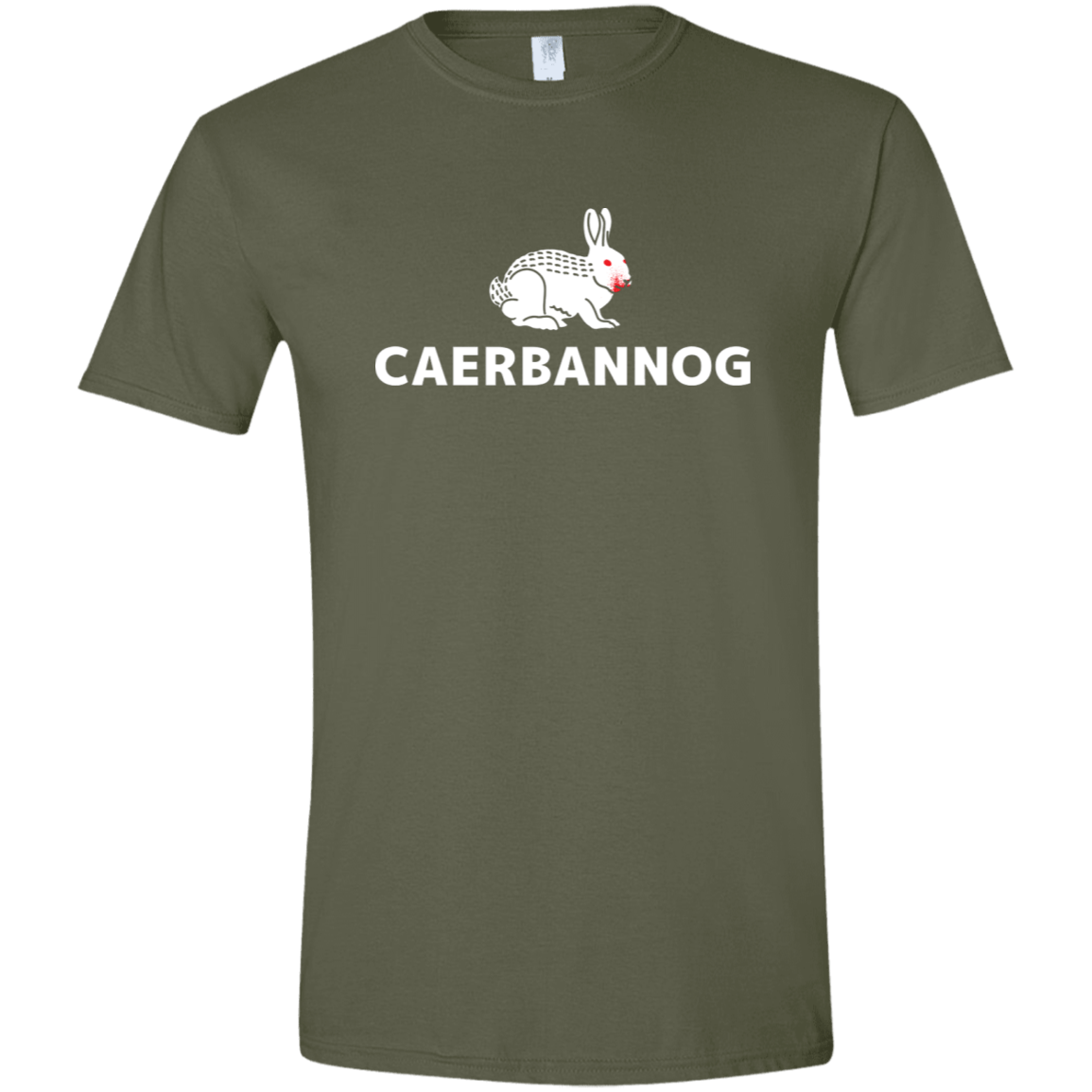 T-Shirts Military Green / S Caerbannog Men's Semi-Fitted Softstyle