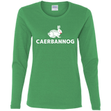 T-Shirts Irish Green / S Caerbannog Women's Long Sleeve T-Shirt