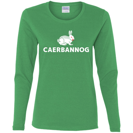T-Shirts Irish Green / S Caerbannog Women's Long Sleeve T-Shirt
