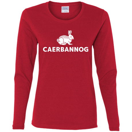 T-Shirts Red / S Caerbannog Women's Long Sleeve T-Shirt