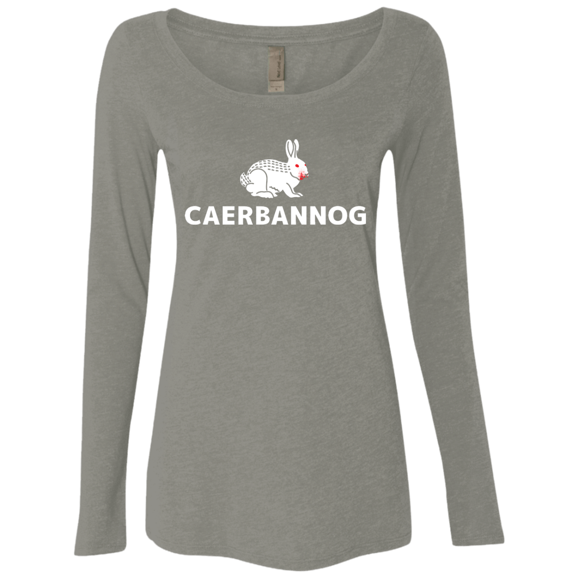 T-Shirts Venetian Grey / S Caerbannog Women's Triblend Long Sleeve Shirt