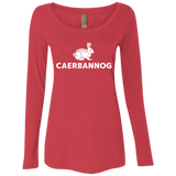 T-Shirts Vintage Red / S Caerbannog Women's Triblend Long Sleeve Shirt