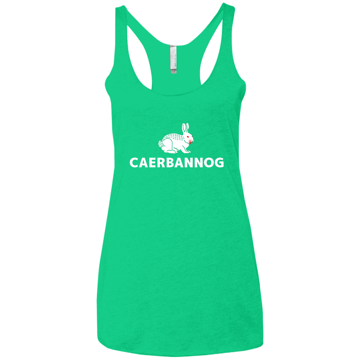 T-Shirts Envy / X-Small Caerbannog Women's Triblend Racerback Tank