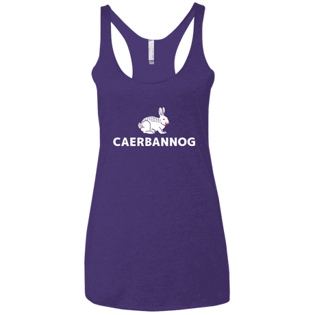 T-Shirts Purple Rush / X-Small Caerbannog Women's Triblend Racerback Tank