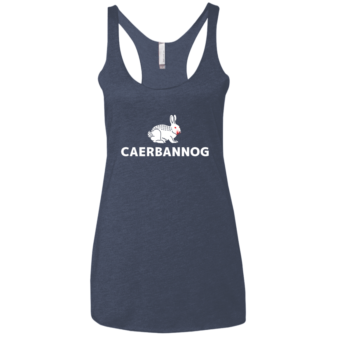 T-Shirts Vintage Navy / X-Small Caerbannog Women's Triblend Racerback Tank