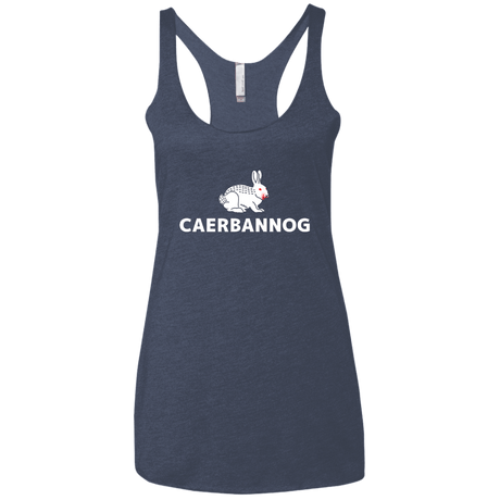 T-Shirts Vintage Navy / X-Small Caerbannog Women's Triblend Racerback Tank