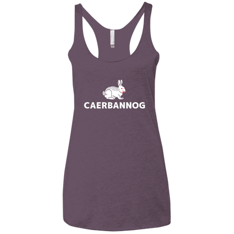 T-Shirts Vintage Purple / X-Small Caerbannog Women's Triblend Racerback Tank