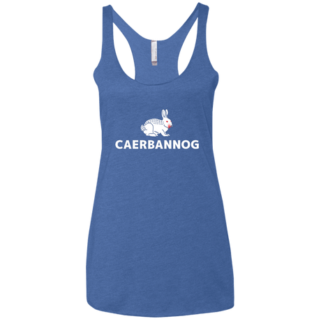 T-Shirts Vintage Royal / X-Small Caerbannog Women's Triblend Racerback Tank