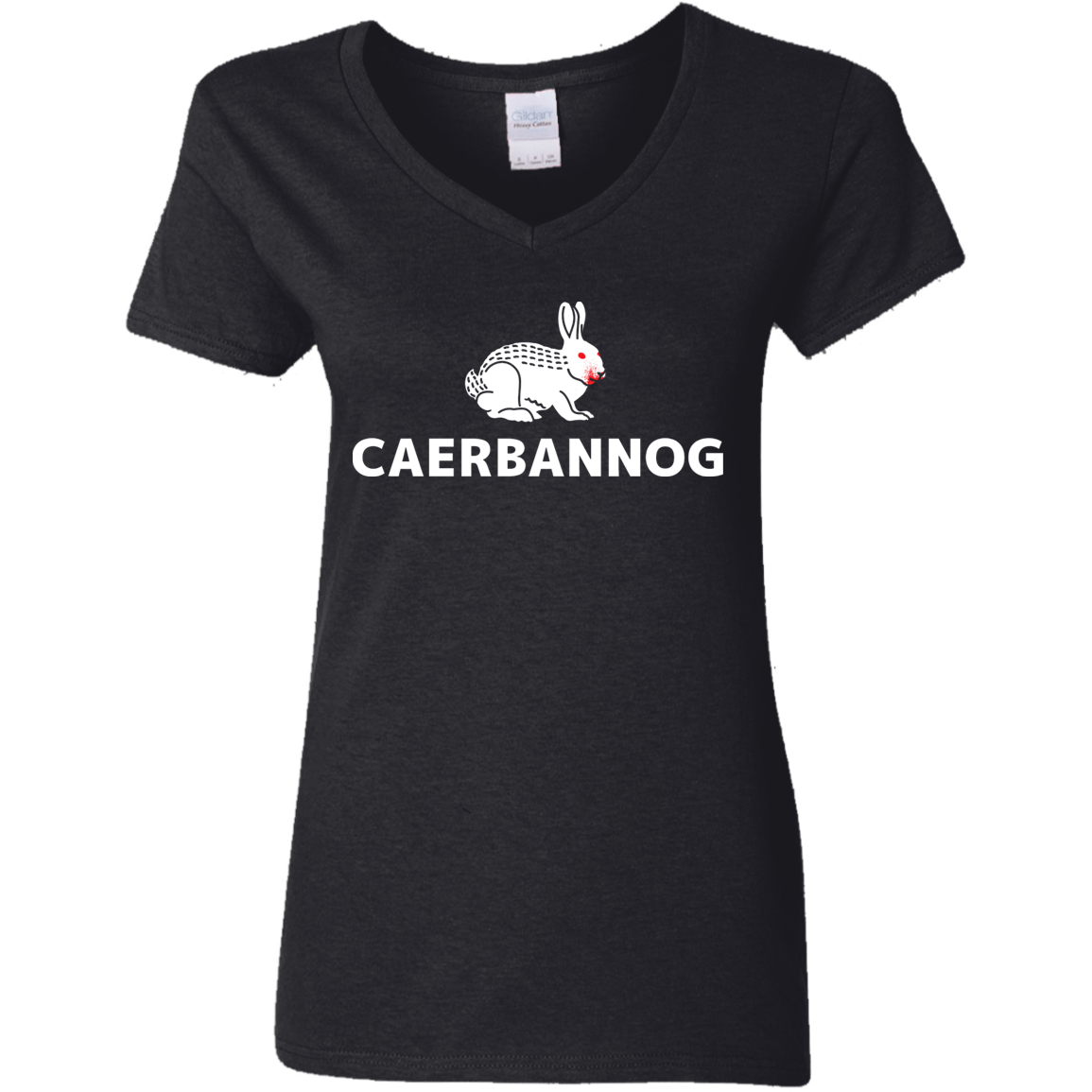 T-Shirts Black / S Caerbannog Women's V-Neck T-Shirt