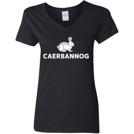 T-Shirts Black / S Caerbannog Women's V-Neck T-Shirt