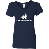 T-Shirts Navy / S Caerbannog Women's V-Neck T-Shirt