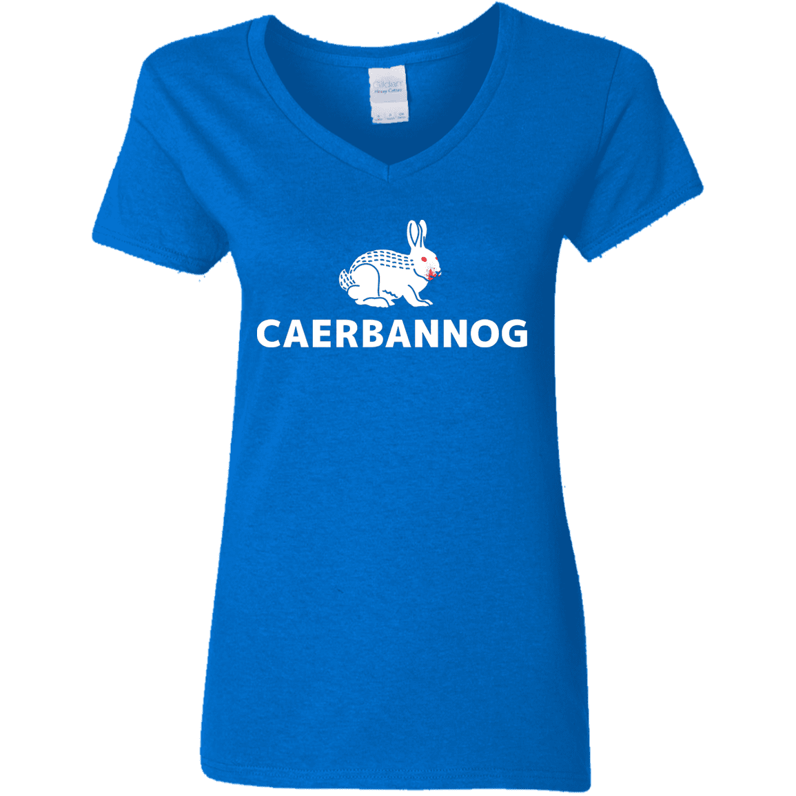 T-Shirts Royal / S Caerbannog Women's V-Neck T-Shirt