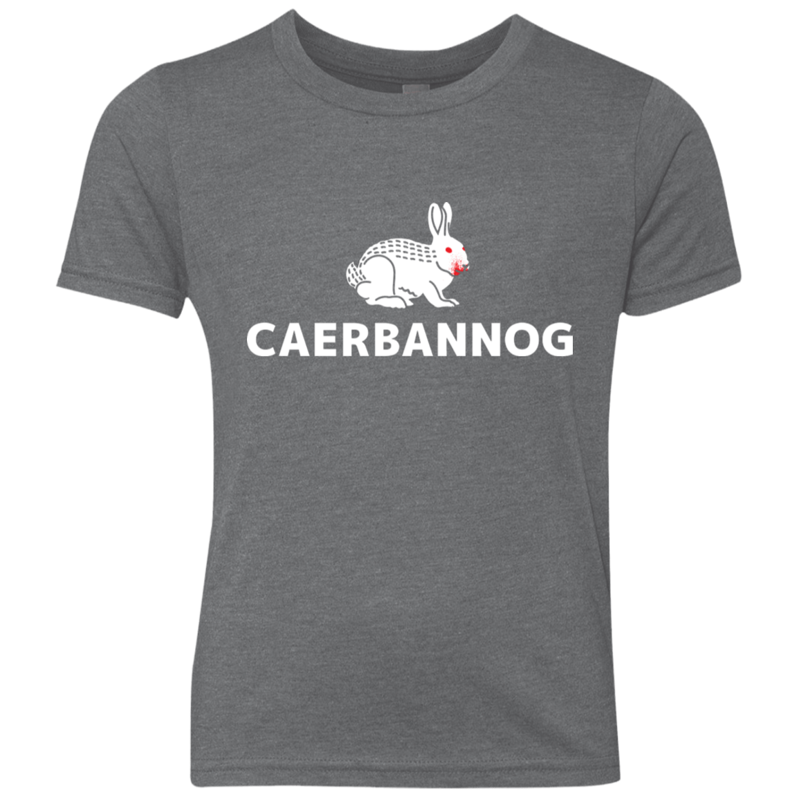 T-Shirts Premium Heather / YXS Caerbannog Youth Triblend T-Shirt