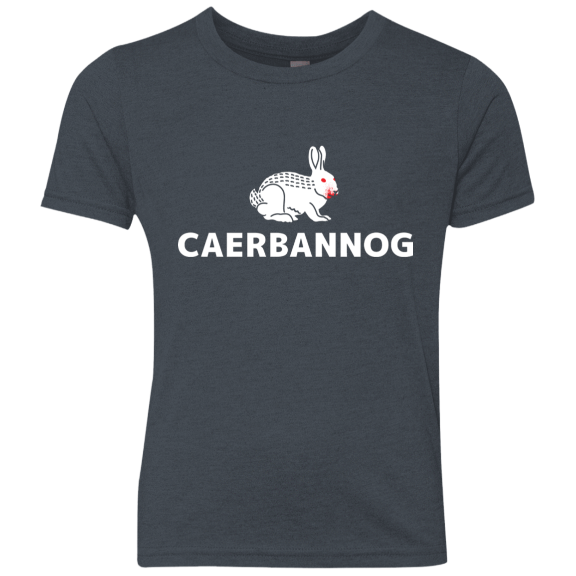 T-Shirts Vintage Navy / YXS Caerbannog Youth Triblend T-Shirt