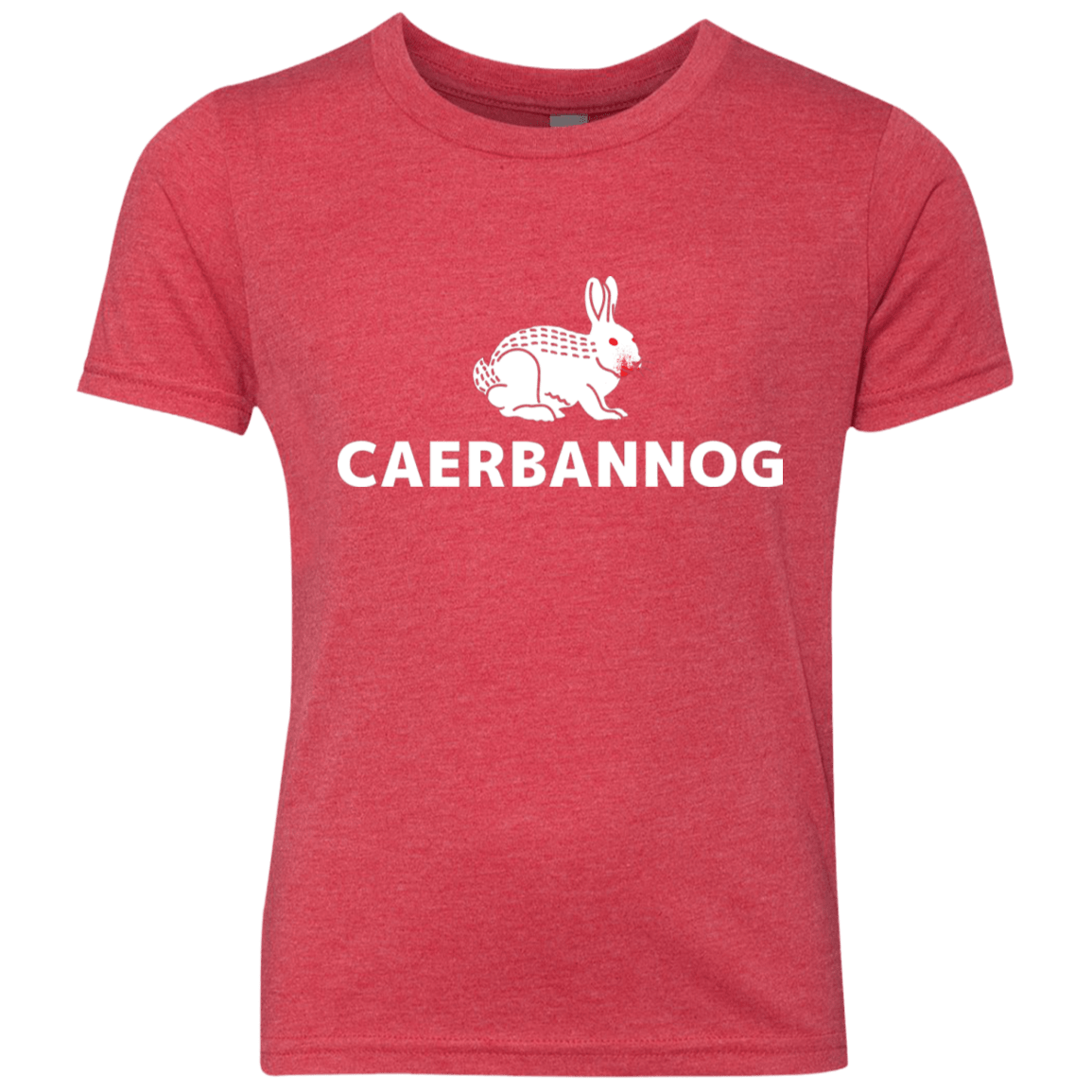 T-Shirts Vintage Red / YXS Caerbannog Youth Triblend T-Shirt