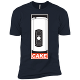 T-Shirts Midnight Navy / YXS Cake is a Lie Boys Premium T-Shirt