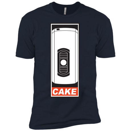T-Shirts Midnight Navy / YXS Cake is a Lie Boys Premium T-Shirt