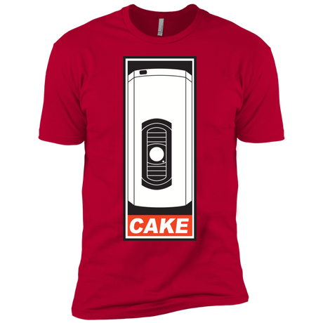 T-Shirts Red / YXS Cake is a Lie Boys Premium T-Shirt