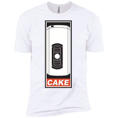 T-Shirts White / YXS Cake is a Lie Boys Premium T-Shirt