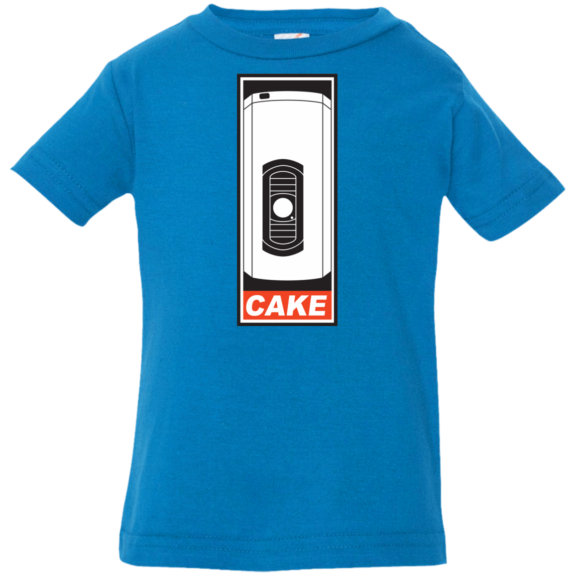 T-Shirts Cobalt / 6 Months Cake is a Lie Infant PremiumT-Shirt