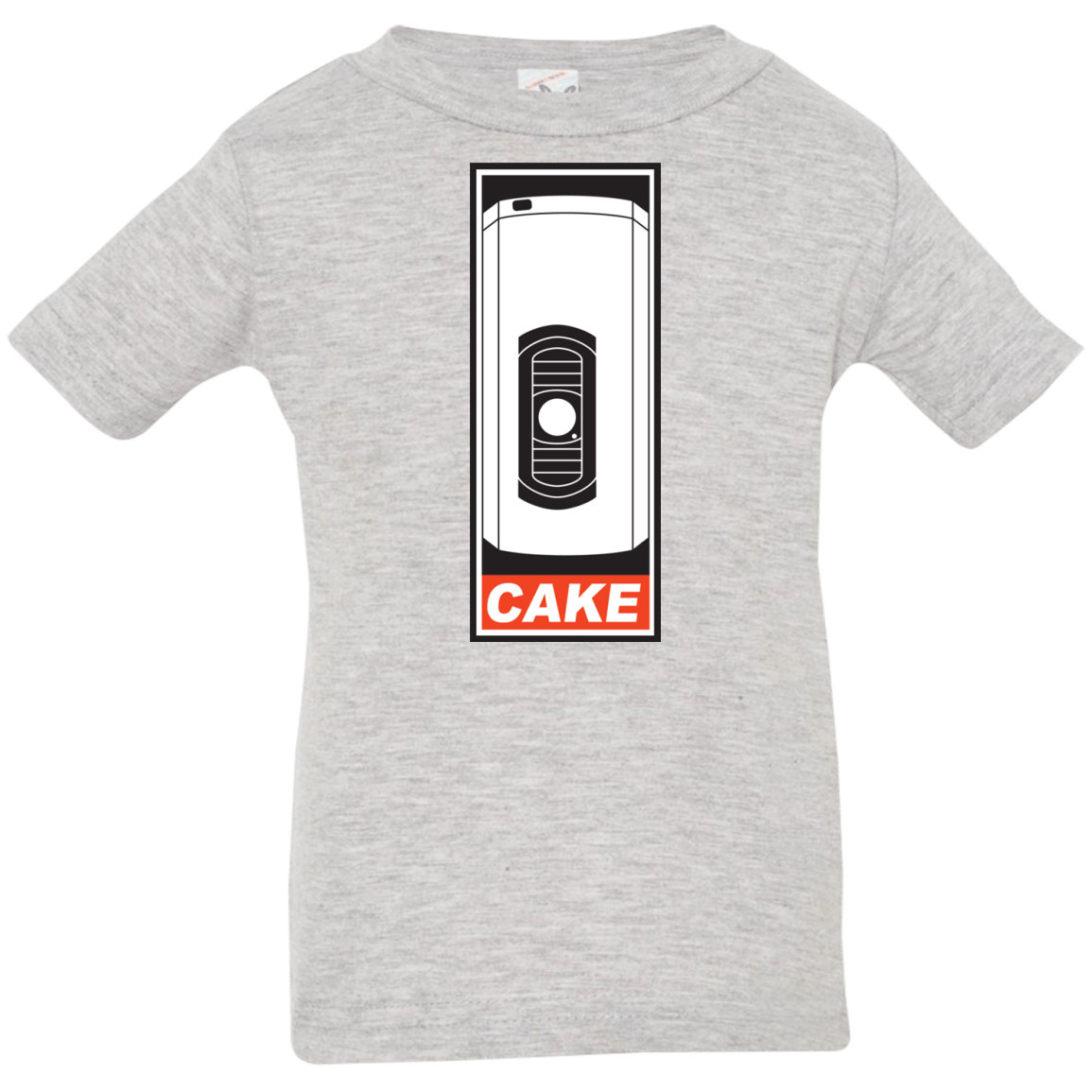 T-Shirts Heather / 6 Months Cake is a Lie Infant PremiumT-Shirt