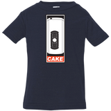 T-Shirts Navy / 6 Months Cake is a Lie Infant PremiumT-Shirt