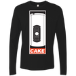 T-Shirts Black / Small Cake is a Lie Men's Premium Long Sleeve