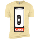 T-Shirts Banana Cream / X-Small Cake is a Lie Men's Premium T-Shirt