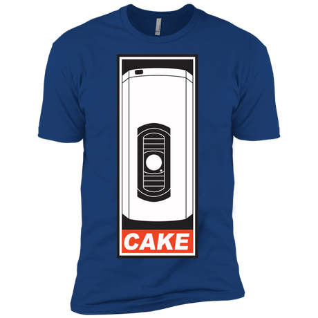 T-Shirts Royal / X-Small Cake is a Lie Men's Premium T-Shirt