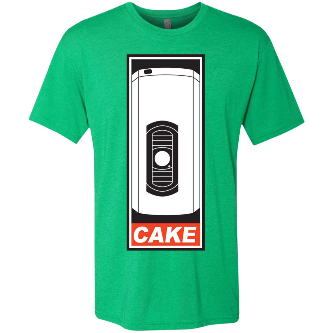 T-Shirts Envy / Small Cake is a Lie Men's Triblend T-Shirt