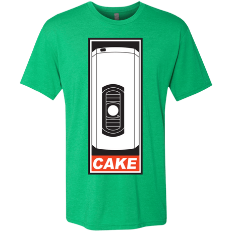 T-Shirts Envy / Small Cake is a Lie Men's Triblend T-Shirt