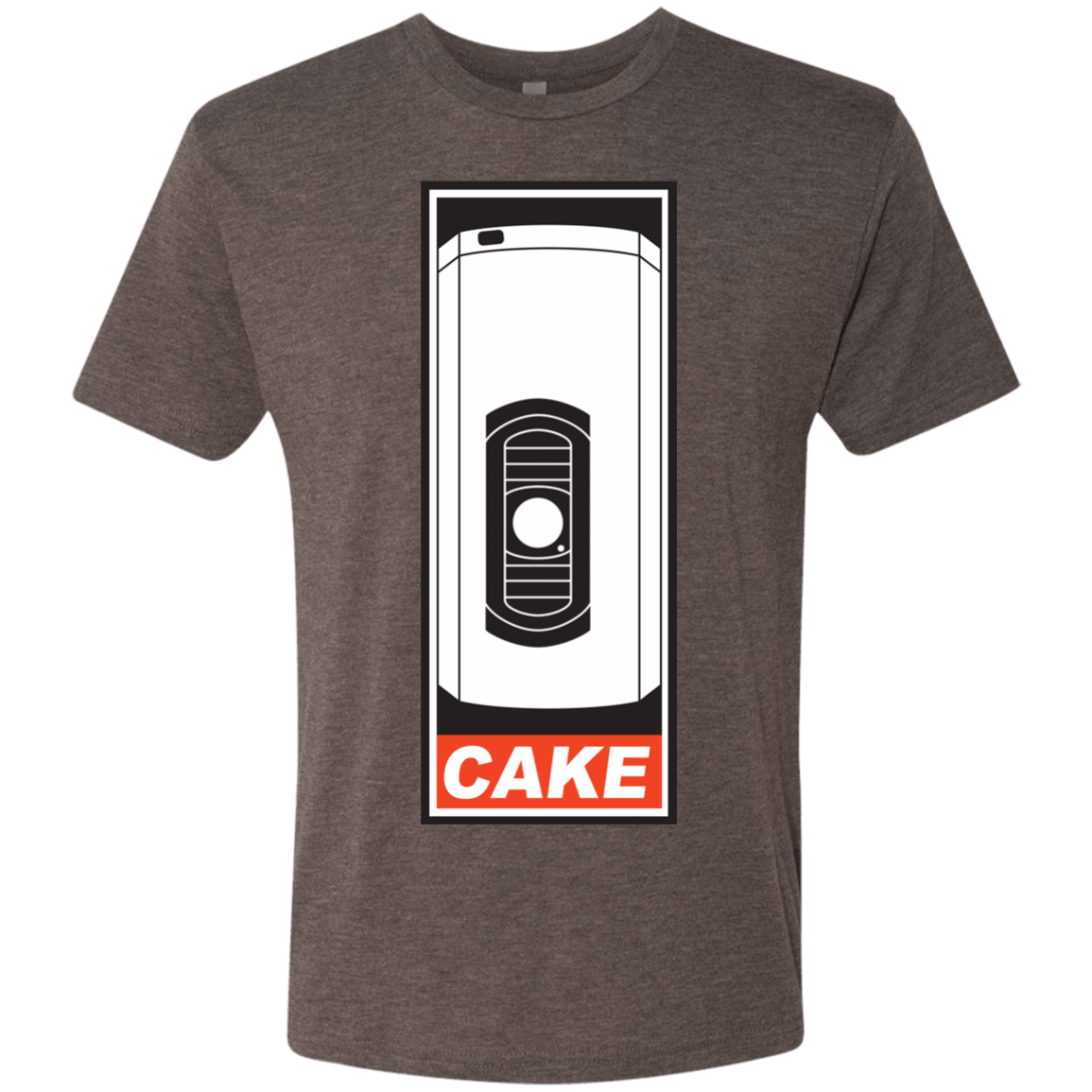 T-Shirts Macchiato / Small Cake is a Lie Men's Triblend T-Shirt