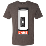 T-Shirts Macchiato / Small Cake is a Lie Men's Triblend T-Shirt