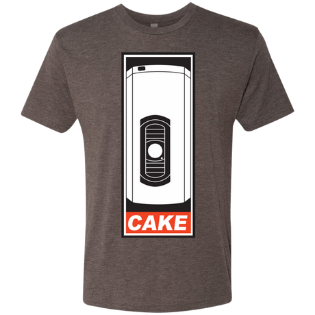 T-Shirts Macchiato / Small Cake is a Lie Men's Triblend T-Shirt