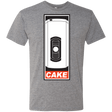 T-Shirts Premium Heather / Small Cake is a Lie Men's Triblend T-Shirt