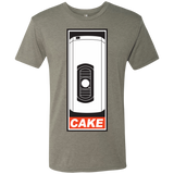 T-Shirts Venetian Grey / Small Cake is a Lie Men's Triblend T-Shirt