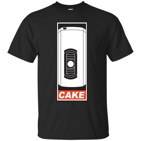 T-Shirts Black / Small Cake is a Lie T-Shirt