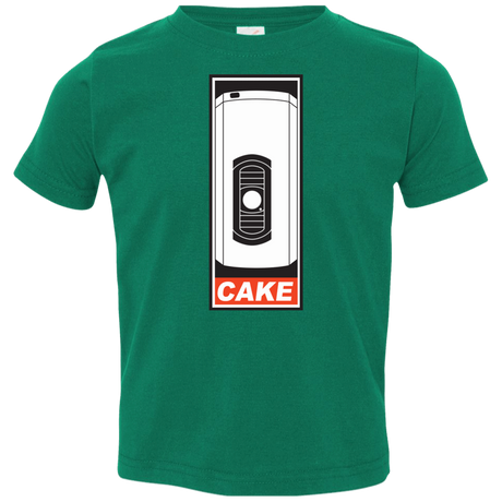 T-Shirts Kelly / 2T Cake is a Lie Toddler Premium T-Shirt