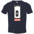 T-Shirts Navy / 2T Cake is a Lie Toddler Premium T-Shirt
