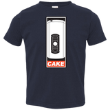 T-Shirts Navy / 2T Cake is a Lie Toddler Premium T-Shirt