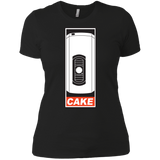T-Shirts Black / X-Small Cake is a Lie Women's Premium T-Shirt