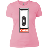 T-Shirts Light Pink / X-Small Cake is a Lie Women's Premium T-Shirt