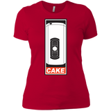 T-Shirts Red / X-Small Cake is a Lie Women's Premium T-Shirt