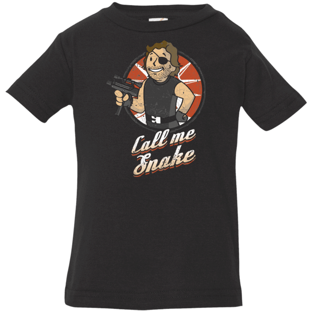 T-Shirts Black / 6 Months Call me Snake Infant Premium T-Shirt
