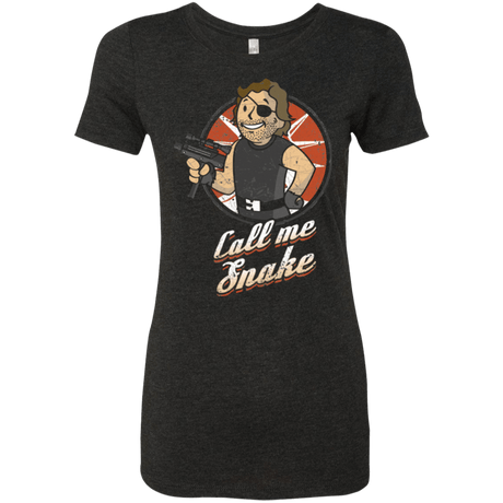 T-Shirts Vintage Black / Small Call me Snake Women's Triblend T-Shirt
