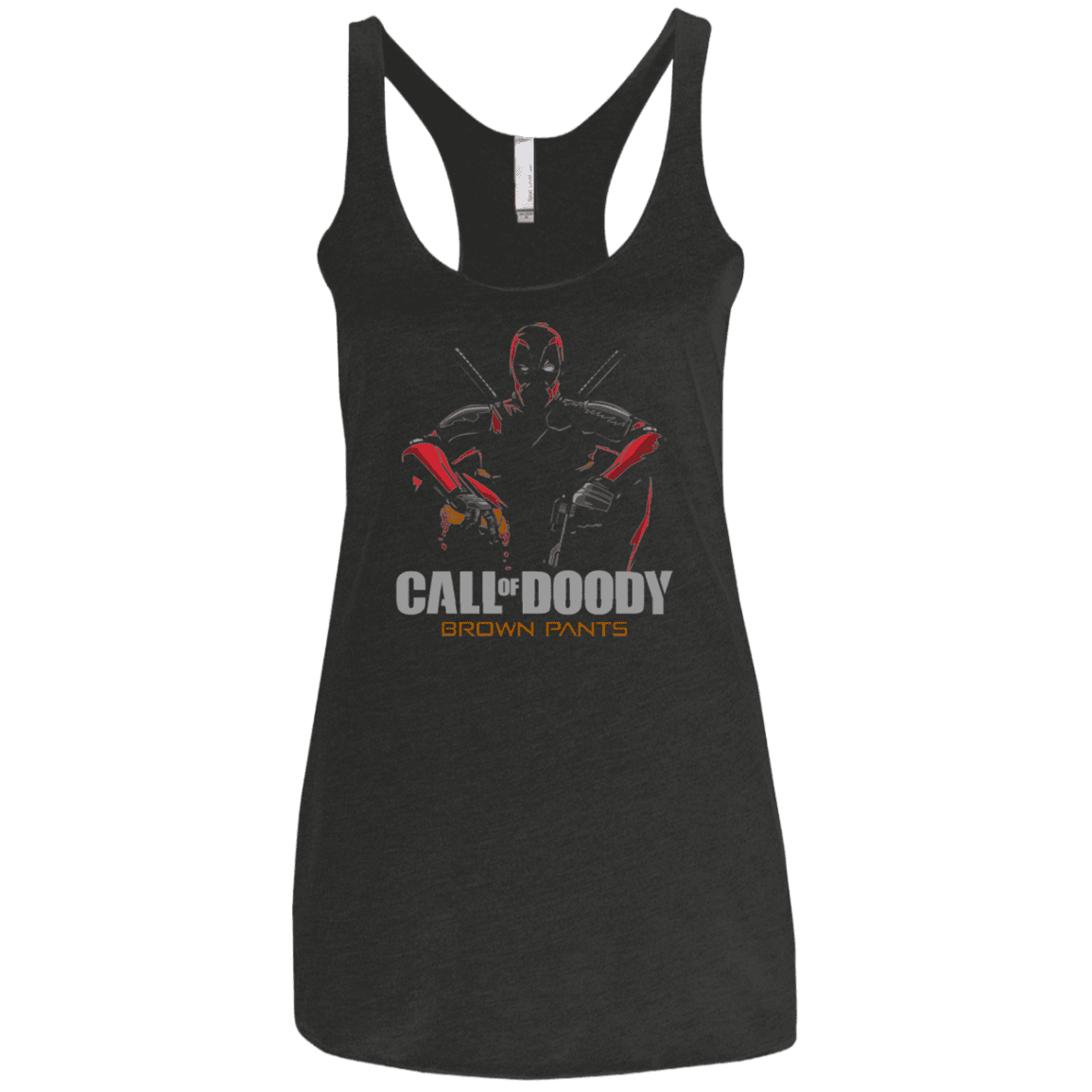 T-Shirts Vintage Black / X-Small Call of Doody Women's Triblend Racerback Tank