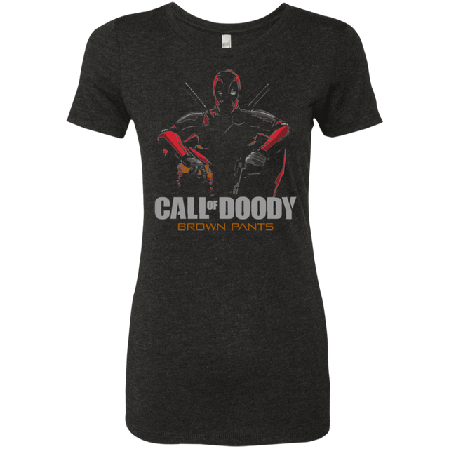 T-Shirts Vintage Black / Small Call of Doody Women's Triblend T-Shirt
