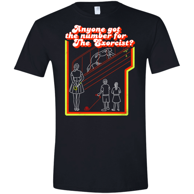 T-Shirts Black / X-Small Call the Exorcist Men's Semi-Fitted Softstyle