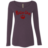 T-Shirts Vintage Purple / Small Callsign Women's Triblend Long Sleeve Shirt