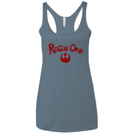 T-Shirts Indigo / X-Small Callsign Women's Triblend Racerback Tank